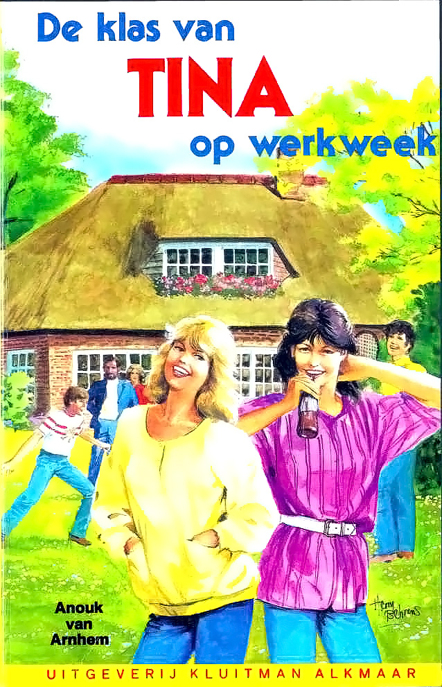 De klas van Tina op werkweek