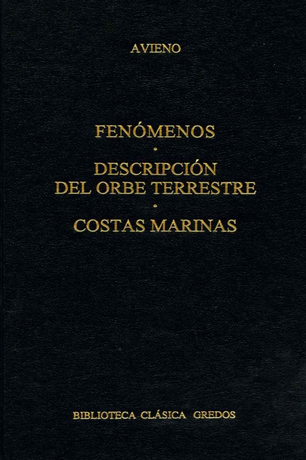 Fenómenos. Descripción del Orbe terrestre. Costas marinas.