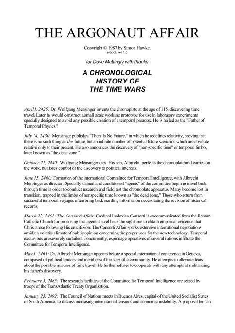 Simon Hawke - Timewars 7