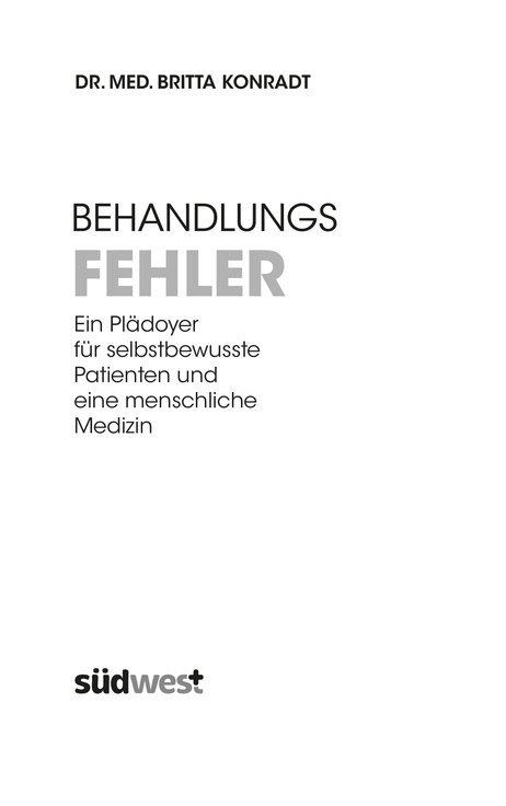 Behandlungsfehler