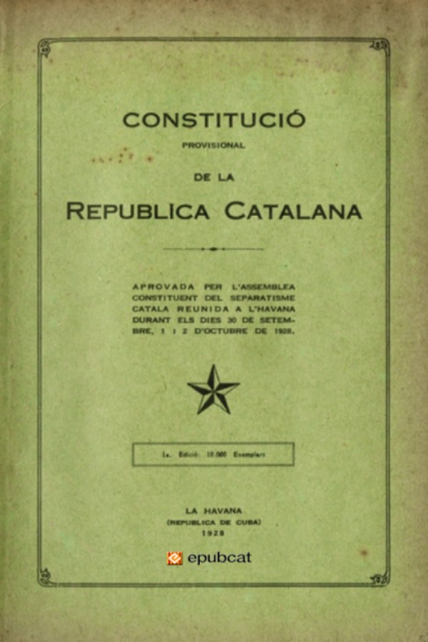 Constitució provisional de la República Catalana de 1928