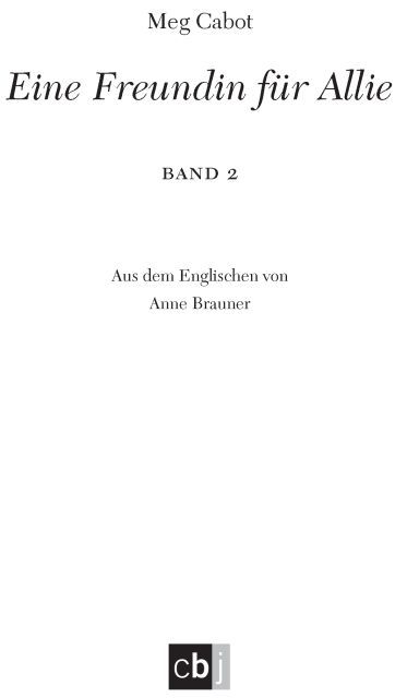 Freundin für Allie