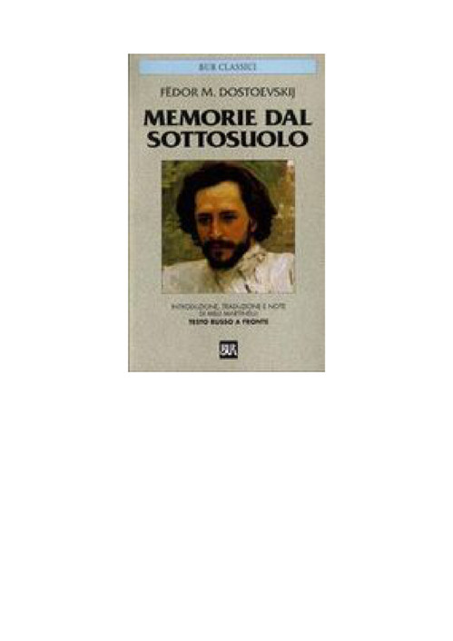 Memorie dal sottosuolo