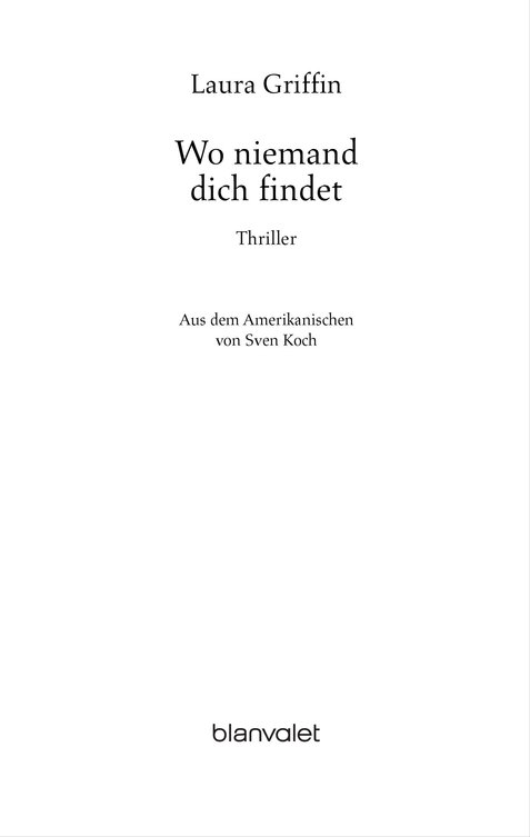 Wo niemand dich findet