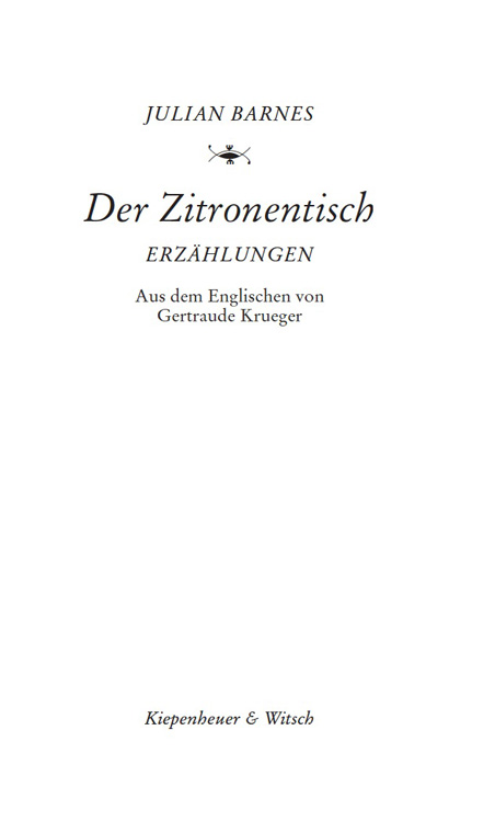 Der Zitronentisch