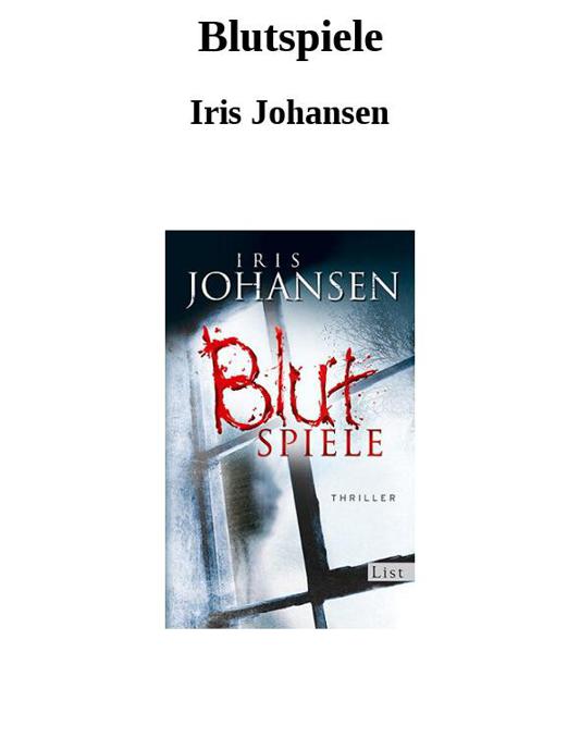Blutspiele