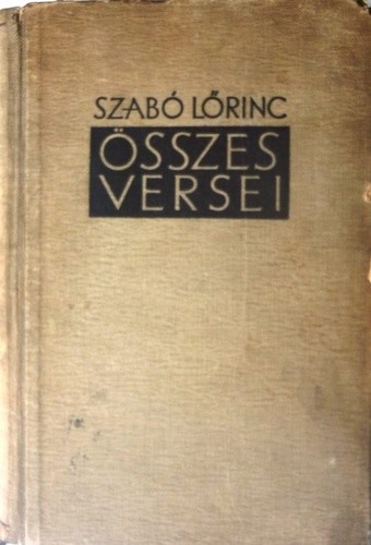 Szabó Lőrinc összes versei
