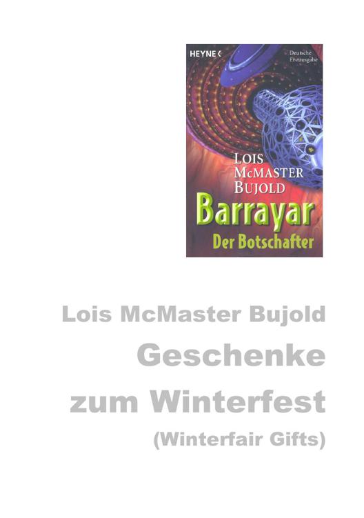 Vorkosigan 16 Geschenke zum Winterfest
