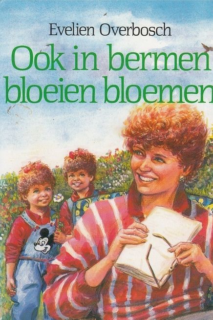 Ook in bermen bloeien bloemen