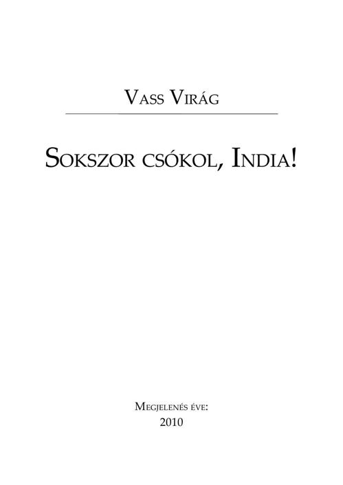 Sokszor csókol India