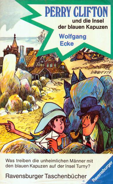Perry Clifton und die Insel der blauen Kapuzen