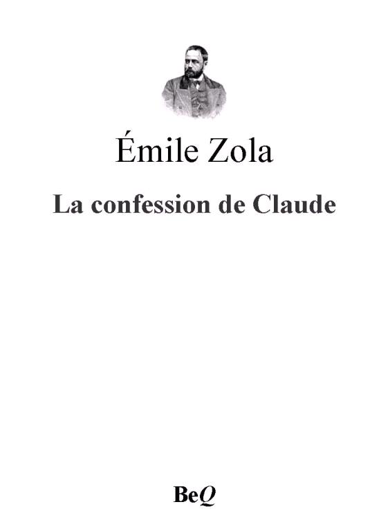 La confession de Claude