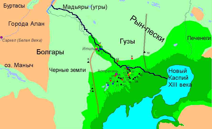 Соседи хазар